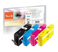 Multipack peach avec puce, compatible avec hp no. 655 series pi300-593 Multipack G