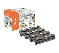 Multipack peach, compatible avec canon crg-718 series peach kompatible toner+tinte pt537 G