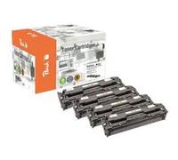 Multipack peach, compatible avec canon crg-731 series peach kompatible toner+tinte pt642 G