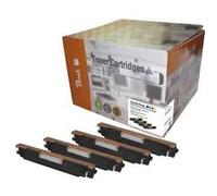 Multipack, compatible avec hp no.130a series peach kompatible toner+tinte pt438