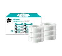TOMMEE TIPPEE - Megapack de 6 recharges Simplee Sangenic