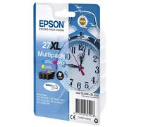 Multipack "Réveil" 27XL - EncreDURABrite Ultra C,M,J