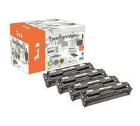 Multipack, compatible avec hp no. 131 series peach kompatible toner+tinte pt500