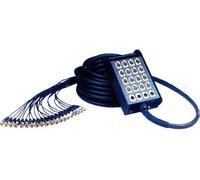 Yellow Cable H104-5 câble multipaire, 16 XLR mâle/4 XLR femelle, 5 m