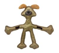 Multipet 43322-1 Jouet pour Chien avec Corde à squelettes, 38,1 cm, Brun Clair