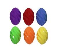 Multipet Ballon de football spirale en caoutchouc