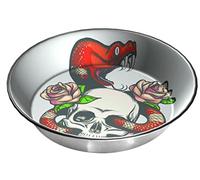 Multipet International 784369932539 Komodo Gamelle 3 tasses Crâne et serpent pour reptile