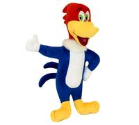 Jouet oiseau Woody Woodpecker pour chien | Jouet oiseau amusant pour chien | Peluche Woody | Jouet couineur pour chien Woody | Multicolore | Sous