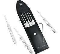 MULTIPICK ELITE 11 Kit de Crochetage professionnel - [11 pièces | 0,6 mm] Made in Germany - Lockpicking set - Serrurier outils - Crocheteur Lock Picking - Lockpick pour serrure - Ouverture Pick Set