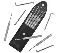 MULTIPICK ELITE 12 Kit de Crochetage professionnel - [12 pièces | 0,6 mm] Made in Germany - Lockpicking set - Serrurier outils - Crocheteur Lock Picking - Lockpick pour serrure - Ouverture Pick Se