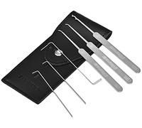 MULTIPICK ELITE 6 Kit de Crochetage professionnel - [6 pièces | 0,6 mm] Made in Germany - Lockpicking set - Serrurier outils - Crocheteur Lock Picking - Lockpick pour serrure - Ouverture Pick Set