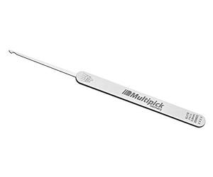 Multipick ELITE Extracteur de crochetage professionnel - 0,6 mm - Fabriqué en Allemagne - Kit de crochetage pour un usage professionnel pour serruriers et autorités - Chrome