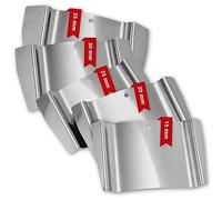 MULTIPICK Tôles d'ouverture par demi-tour [5 pièces 15, 20, 25, 30, 35mm] - Outil professionnel pour ouvrir les portes - Kit d'ouverture de serrure - serrurier outils professionnel - Made in Germany