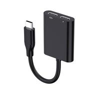 Multiple Device 2 in 1 USB C Hubs Glasses Hubs with Quick Charging and Connection C Multiport Adapter