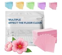 Multiple Effect The Floor Clean and Multi-Effect Floor Cleaning Sheets for Home Kitchen Mopping, Tile Wood Laminate Hard Surface Cleaning Pack, Convenient Daily Maintenance (100Pcs, Pink)