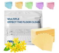 Multiple Effect The Floor Clean and Multi-Effect Floor Cleaning Sheets for Home Kitchen Mopping, Tile Wood Laminate Hard Surface Cleaning Pack, Convenient Daily Maintenance (30Pcs, Yellow)