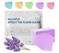 Multiple Effect The Floor Clean and Multi-Effect Floor Cleaning Sheets for Home Kitchen Mopping, Tile Wood Laminate Hard Surface Cleaning Pack, Convenient Daily Maintenance (100Pcs, Purple)