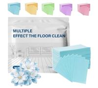 Multiple Effect The Floor Clean and Multi-Effect Floor Cleaning Sheets for Home Kitchen Mopping, Tile Wood Laminate Hard Surface Cleaning Pack, Convenient Daily Maintenance (30Pcs, Blue)