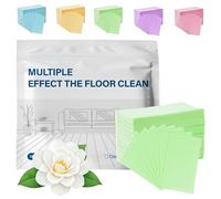 Multiple Effect The Floor Clean and Multi-Effect Floor Cleaning Sheets for Home Kitchen Mopping, Tile Wood Laminate Hard Surface Cleaning Pack, Convenient Daily Maintenance (100Pcs, Green)