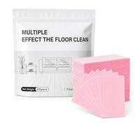 Multiple Effect The Floor Clean, Floor Cleaning Tablets for Daily Mopping, Dissolvable Floor Cleaner Tablets for Tile, Laminate & Sealed Hardwood (100pc,Pink Peach Scent)