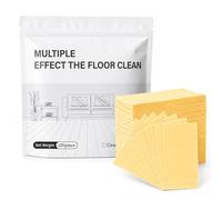 Multiple Effect The Floor Clean, Floor Cleaning Tablets for Daily Mopping, Dissolvable Floor Cleaner Tablets for Tile, Laminate & Sealed Hardwood (100pc,Yellow Osmanthus)