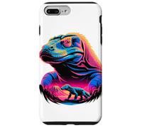 Multiple Exposure Art Dragon de Komodo Monitor de l'île de Coque pour iPhone 7 Plus/8 Plus