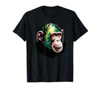 Multiple Exposure Chimpanzé Chimpanzés T-Shirt