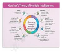 Multiple Intelligences Theory Poster Linguistic Logical Spatial Kinesthetic Guide Educational Canvas Print Living Room Bedroom Art