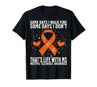 Multiple Sclerosis Awareness Warrior Apparel MS Awareness T-Shirt