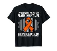 Multiple Sclerosis Awareness Warrior Apparel MS Awareness T-Shirt