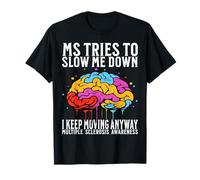 Multiple Sclerosis Awareness Warrior Apparel MS Awareness T-Shirt