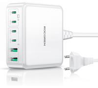 Multiple Usb C Charger 270w With Gan, Usb C Charger 100w Multiple Usb Socket For Macbook Air/Pro, Iphone 16/15/14, Ipad, Galaxy, Steam Deck, Acer