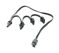 Multiplicateur de Port câble d'alimentation PCI-e 6 Broches mâle 1 à 4X Molex 4 for Corsair RMX série RM1000x RM850x RM750X RM650x RM550x