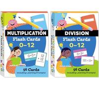 Multiplication & Division Flash Card 2-Deck Set (Flash Card Series)