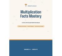 Multiplication Facts Mastery: A 3rd & 4th Grade Math Workbook with Daily Practice, Word Problems & Fact Families