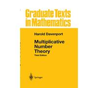 Multiplicative Number Theory