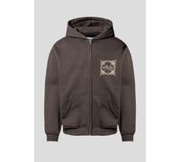 Multiply Apparel Veste de survêtement 'Regalia' beige / brun foncé, Taille XXL