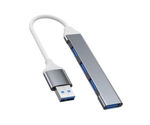 Multiport USB Hub, 5Gbps High Speed Expander, Multiple Port Adapter, Compact and Sturdy for Desktop, Laptop, Printer, Fan, Desk Lamp, Efficient Connectivity Solution