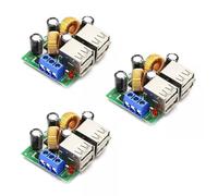 Multiports - Convertisseurs d'alimentation USB - 5 V - 3 A - Connecteurs à courant élevé pour appareils mobiles et bandes LED - Utilisation sur véhicule