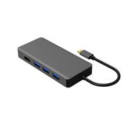 Multiports USB C Hubs Adaptateur USB C Type C vers Vidéo VGA Adaptateur USB3.1 vers Vidéo+VGA Convertisseurs pour Transfert de Données