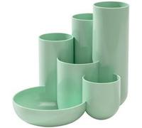 Multipot à crayons CAMPUS, 6 pots, rose pastel