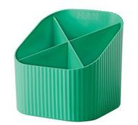 Multipot à crayons Re-X-LOOP, plastique éco, vert