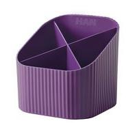 Multipot à crayons Re-X-LOOP, plastique éco, violet