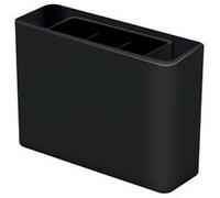 Multipot à crayons smart-Line, plastique, noir