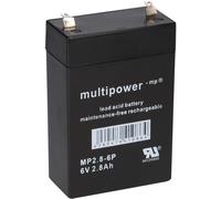 Multipower Batterie Plomb MP2,8-6P Pb 6V / 2,8Ah
