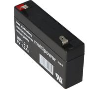 Multipower MP1.2-6 Accu PB plomb, 6 volts 1200mAh, connexion 4,8