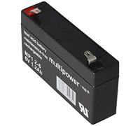 Multipower MP1.2-6 Akku PB Blei, 6 Volt / 1200mAh, Anschluss 4,8