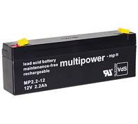Multipower MP2.3-12 Batterie au plomb 12 V 2,3 Ah
