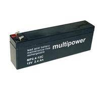 Multipower MP2,4-12C Batterie au plomb 12 V 2,4 Ah