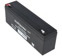 Multipower MP4-12D Batterie au plomb, 4,8mm Faston mâle
